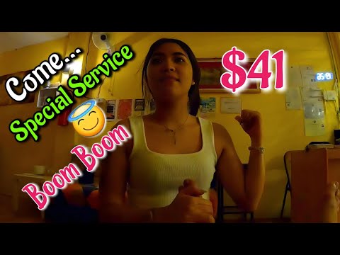 Thai massage pattaya thailand 🇹🇭 4K wow so cute girl 😘 She like me❤️(thailand massage)