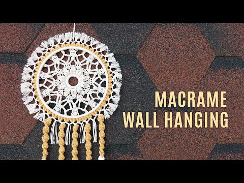 DIY Macrame Star Ornament Tutorial Handmade Christmas Tree Decoration