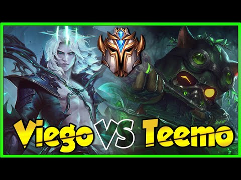 VIEGO HARD COUNTERS TEEMO IN THIS TOP LANE MATCH UP - League of Legends