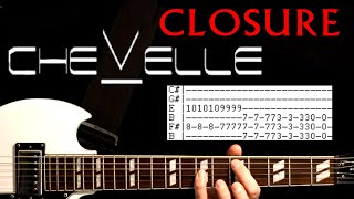 Chevelle Closure Guitar Lesson / Guitar Tabs / Guitar Tutorial / Guitar Chords / Guitar Cover