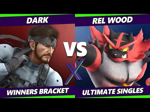 S@X 485 - Rel Wood (Incineroar) Vs. Dark (Snake) Smash Ultimate - SSBU