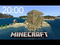 MINECRAFT BEACH HOUSE 20 MINUTE TIMER with MUSIC & ALARM