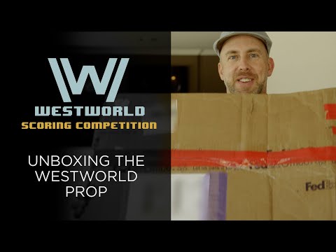 Unboxing the mystery Westworld prop from the Spitfire scoring competition