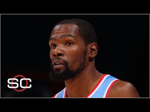 凱文-杜蘭特因腿筋傷勢將至少缺席兩場比賽 | 體育中心 (Kevin Durant will miss at least two games due to a hamstring injury | SportsCenter)