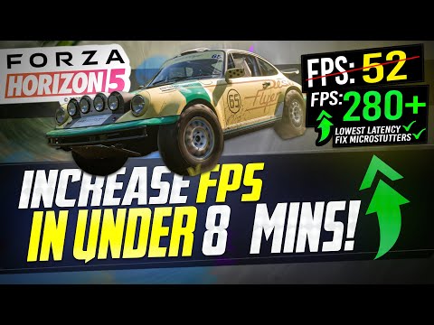How To Increase FPS in FORZA HORIZON 5 in Under 10 Mins ✅📈 *BEST SETTINGS*