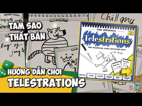 Telestrations - Thần giao cách cảm | Hướng Dẫn Chơi | K Board Game