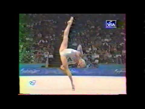 Danielle LERAY (AUS) rope - 2000 Sydney Olympics qualifs