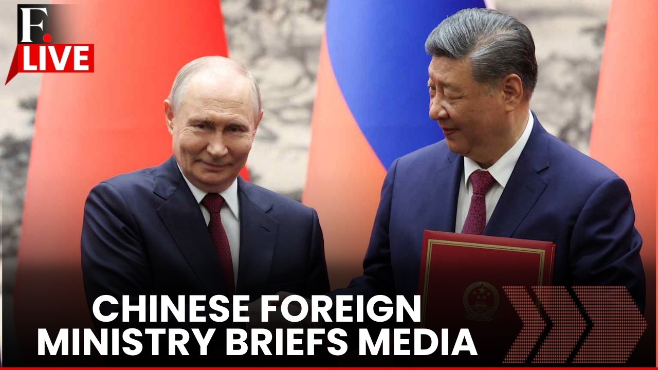 China MoFa LIVE: China and Russia condemned Trump's ‘Golden Dome’ Missile Shield | MoFa Briefs Media