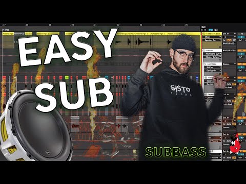 How to Make FAT SUBBASS Like SISTO!!