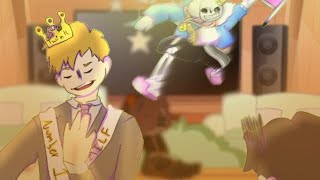 Download lagu Undertale reacts to sans the sexyman   bonus | TW: Drugs | Undertale Gacha club | mp3