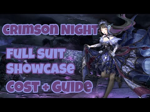 ⭐ Love Nikki ⭐ Crimson Night FULL EVENT GUIDE + COST + SUIT BREAKDOWN
