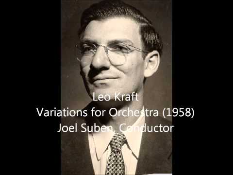 Leo Kraft — Variations for Orchestra (1958)