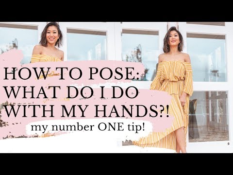 How To Pose  // What Do I Do With My Hands?! My Number ONE TIP!