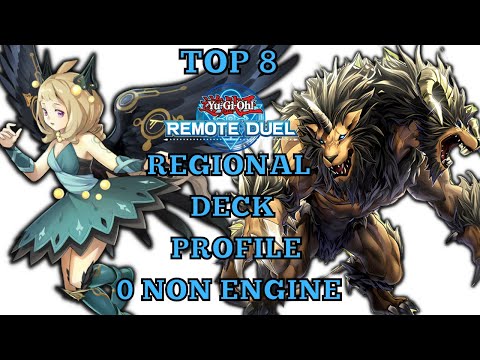 I GOT TOP 8 AT THE REMOTE DUEL REGIONAL WITH 0 NON ENGINE! #yugioh