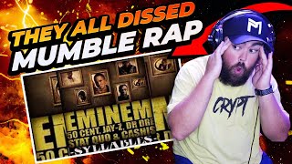 EMINEM PREDICTED THE FUTURE | RAPPER REACTS to Eminem - Syllables ft. Jay Z, Dr. Dre, 50 Cent &amp; More