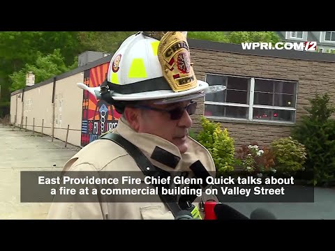 VIDEO NOW: East Providence fire chief discusses fire at commercial building