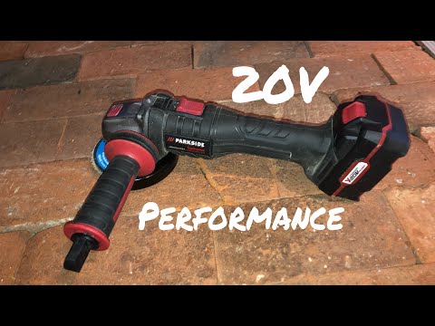 Parkside Performance 20 V Winkelschleifer PWSAP 20 Li C3 Anglegrinder