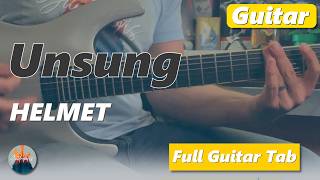 How To Play Unsung by Helmet - Guitar Tutorial (Scrolling Tabs)