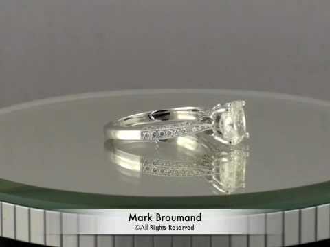 2.25ct Cushion Cut Diamond Engagement Anniversary Ring- Mark Broumand
