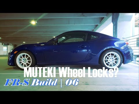 Muteki SR48 Wheel Locks - Nice or Rice? 2016 FR-S Build Ep 06