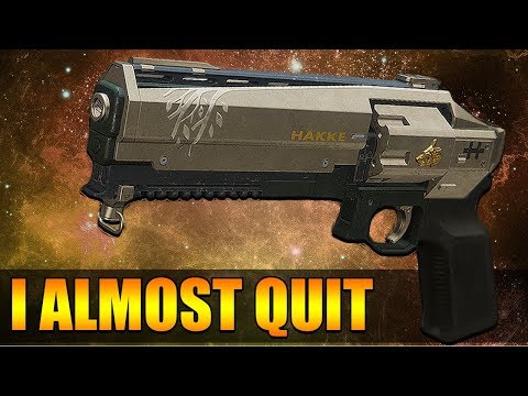 I Literally Almost Quit Destiny 2 While Reviewing This Gun.