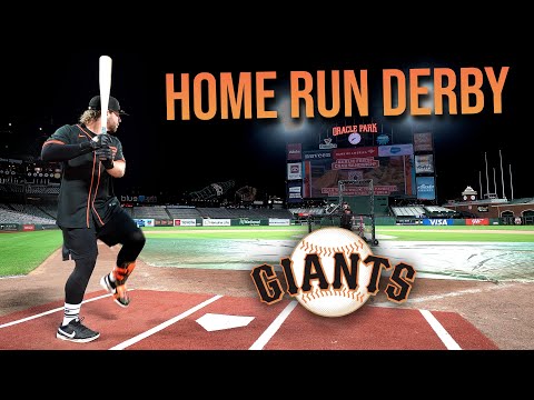 HOME RUN DERBY @SFGiants (we used a Hype Fire at an MLB ballpark) | Baseball Bat Bros