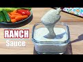 Best Homemade Ranch Sauce Recipe (Dip and Dressing)