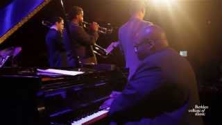 Cyrus Chestnut's Berklee Sextet, "Uptown Shuffle" - live at Dizzy's Club Coca-Cola