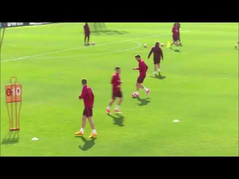 8er Passübung Atletico Madrid