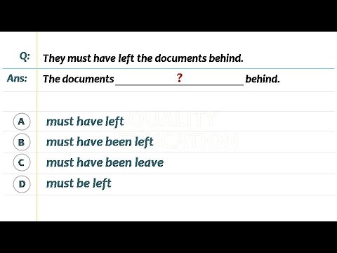 Active Voice vs Passive Voice Quiz-4 | English Grammar Test by Quality Education | Active vs Passive