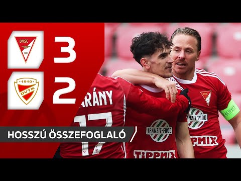Fizz Liga: DVSC–DVTK 3–2 | hosszú összefoglaló