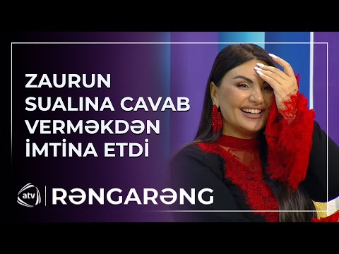 Şəbnəm Tovuzlu Zaurun sualına CAVAB VERMƏKDƏN İMTİNA ETDİ