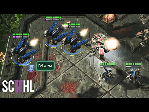 Maru's Perfect Raven Defense - Starcraft 2
