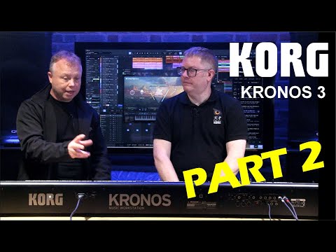 The Korg Kronos 3 Demo Part 2 | Luke Edwards & Bonners Music