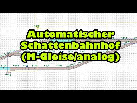 Automatischer Schattenbahnhof (M-Gleise/analog)