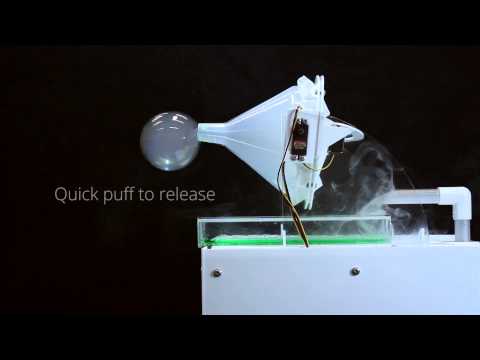 Цветни ароматни сапунени мехури действат като екрани