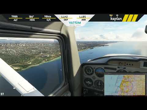Herzliya (LLHZ) to Beer-Sheva (LLBS) Cessna 152 CVFR Navigation