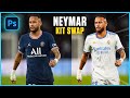 Neymar Kit Swap Jersey Swap Photoshop Tutorial 2024