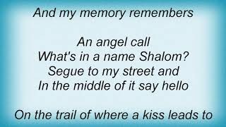 Terence Trent D'arby - Shalom Lyrics