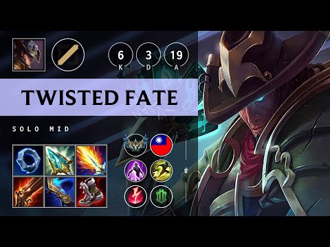 Twisted Fate Mid vs Tristana - TW Challenger Patch 25.05