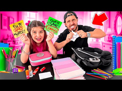MY FATHER REACTING TO MY SCHOOL SUPPLIES *The worst has happened