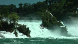 preview picture of video '(CH) Rheinfall największy wodospad Europy'