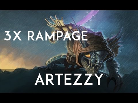 EG Artezzy EZ MID SLARK 3X RAMPAGE DOTA 2 - 7.01