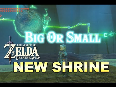 Big Or Small Shrine Chest and MOLDUKING Zelda Breath of the Wild