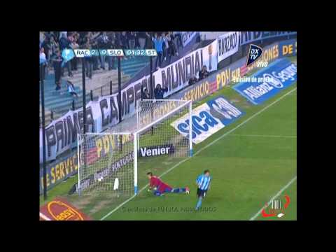 GOL EN CONTRA GENTILETTI - SAN LORENZO 0 RACING 4 - FECHA 9 (29 09 2012)