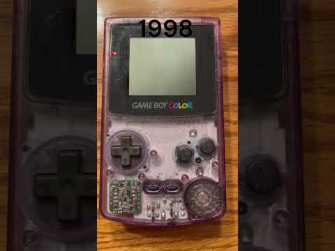 EVOLUTION OF THE NINTENDO GAME BOY