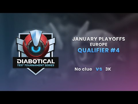 Test Tournament Series: January Playoffs (EU) - Qualifier #4: No clue vs 3K