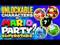 Unlockable Characters In Mario Party Superstars? (Dry Bones, Diddy Kong & MORE!)