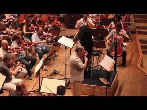 Ensaio Osesp - Karabtchevsky rege “Concerto Para Violino” de Francis Hime