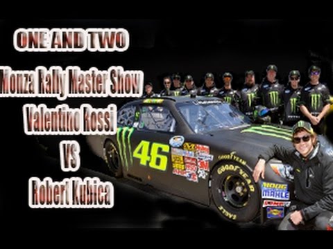 Monza Rally Master Show Valentino Rossi VS Robert Kubica